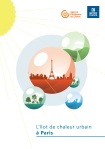 Couverture L'îlot de chaleur urbain à Paris 