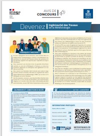 Flyer Ingénieur de la météorologie