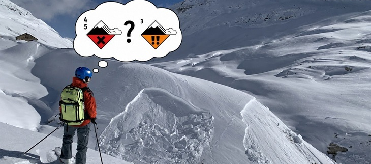 Sondage échelle de danger d’avalanche