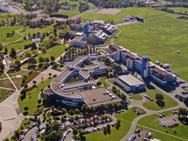 La Météopole de Toulouse, vue de montgolfière. © Météo-France.