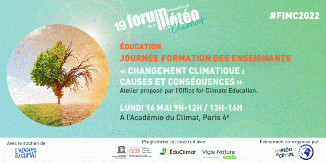 Journée de formation des enseignants au changement climatique. © Météo et Climat