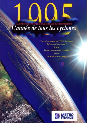 Couverture 1995, l'année de tous les cyclones 