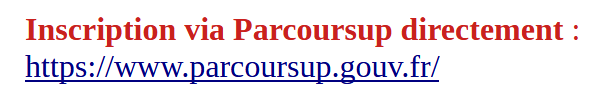 parcoursSup