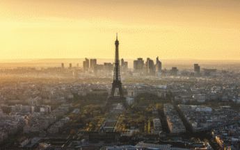 Paris vu du ciel.