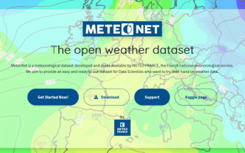 Meteonet, des données météo de référence en libre accès.