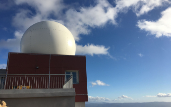 Le radar d'Ajaccio