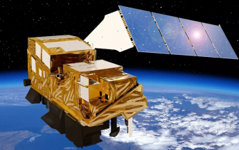 Vue d'artiste de l'instrument IASI-NG sur le satellite Metop-SGA1
