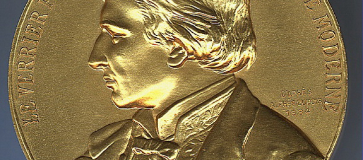 Médaille Le Verrier (face). 