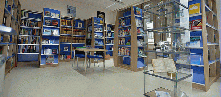La bibliothèque de Météo-France à St Mandé.