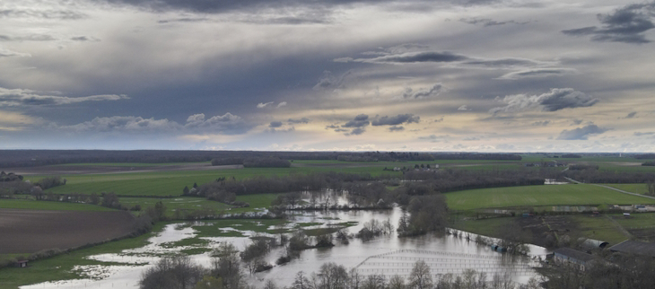 Pluies et crues en mars 2024.