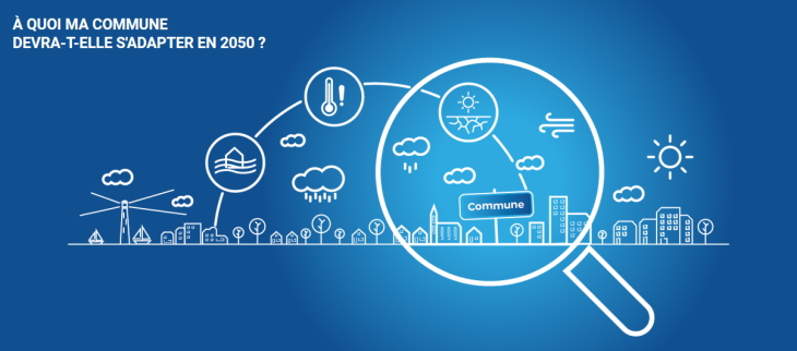 Climadiag Commune :  un outil de diagnostic climatique personnalisé  à l’échelle des collectivités.