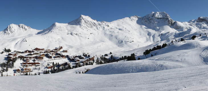 La Plagne.