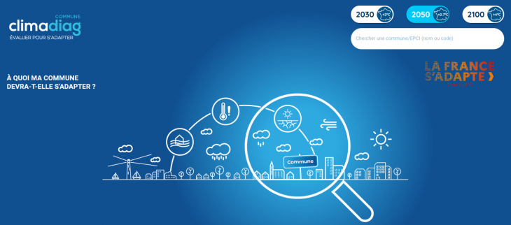 Climadiag Commune, un outil de diagnostic climatique personnalisé à l'échelle des collectivités.