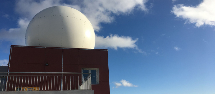 Le radar d'Ajaccio