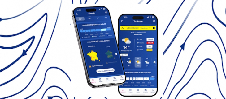 Météo-France lance une nouvelle version de son application mobile