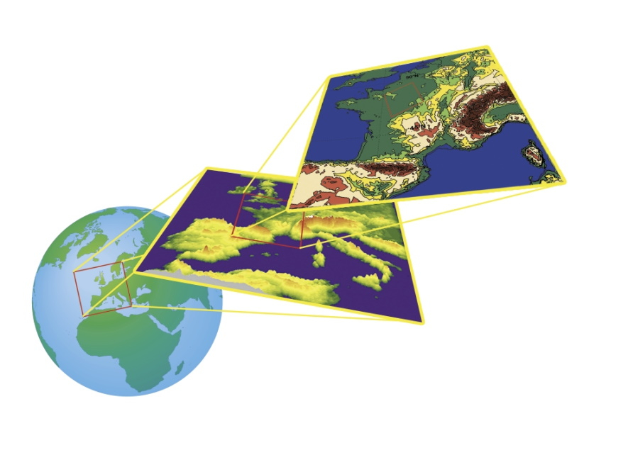 Arome, modèle à haute définition. © Météo-France.
