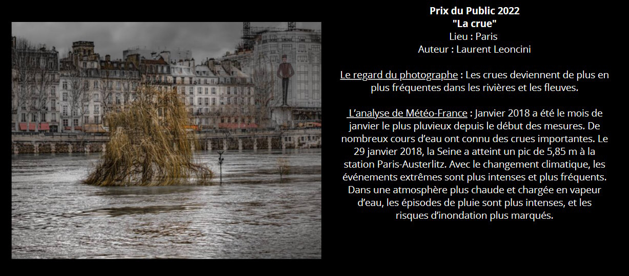 Prix du public 2022. © Laurent Leoncini